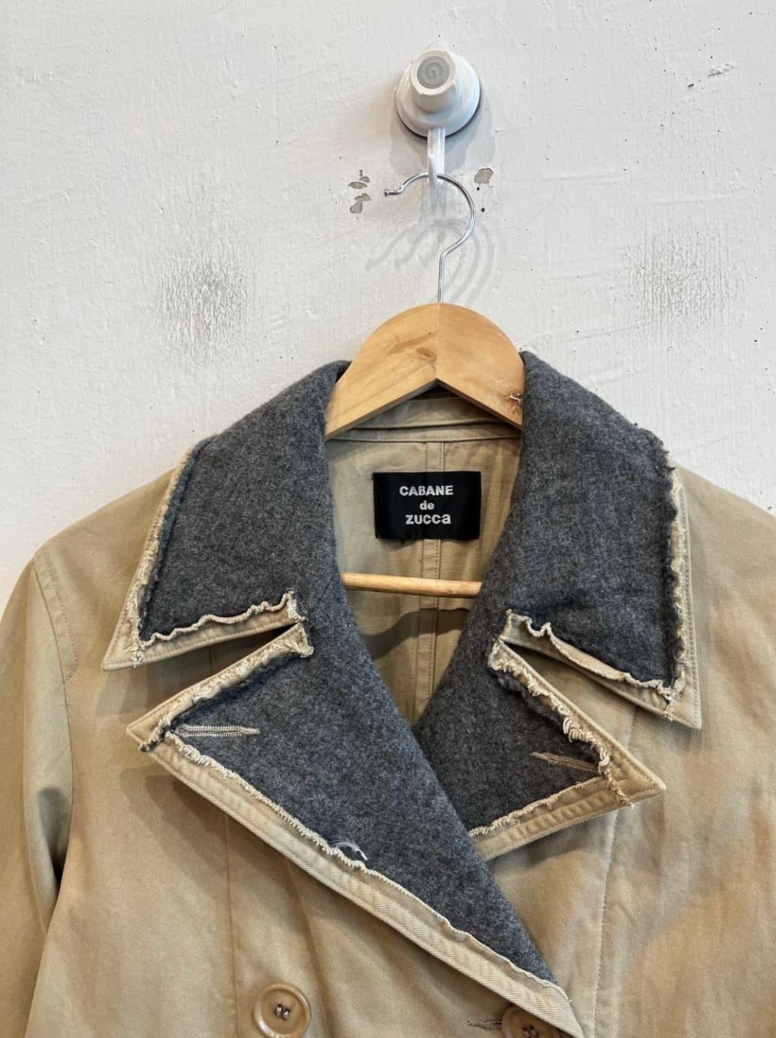 Zucca 울트리밍 숏 트렌치 자켓 상품이미지2