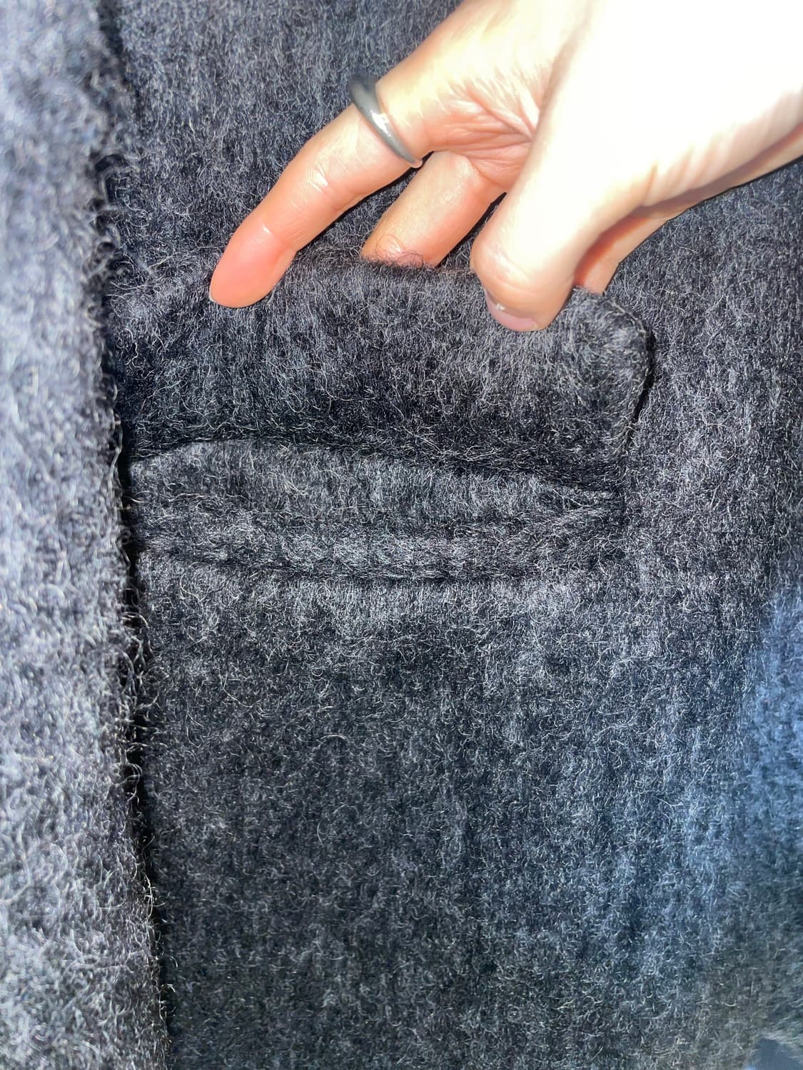 모헤어 겨울자켓 상품이미지3