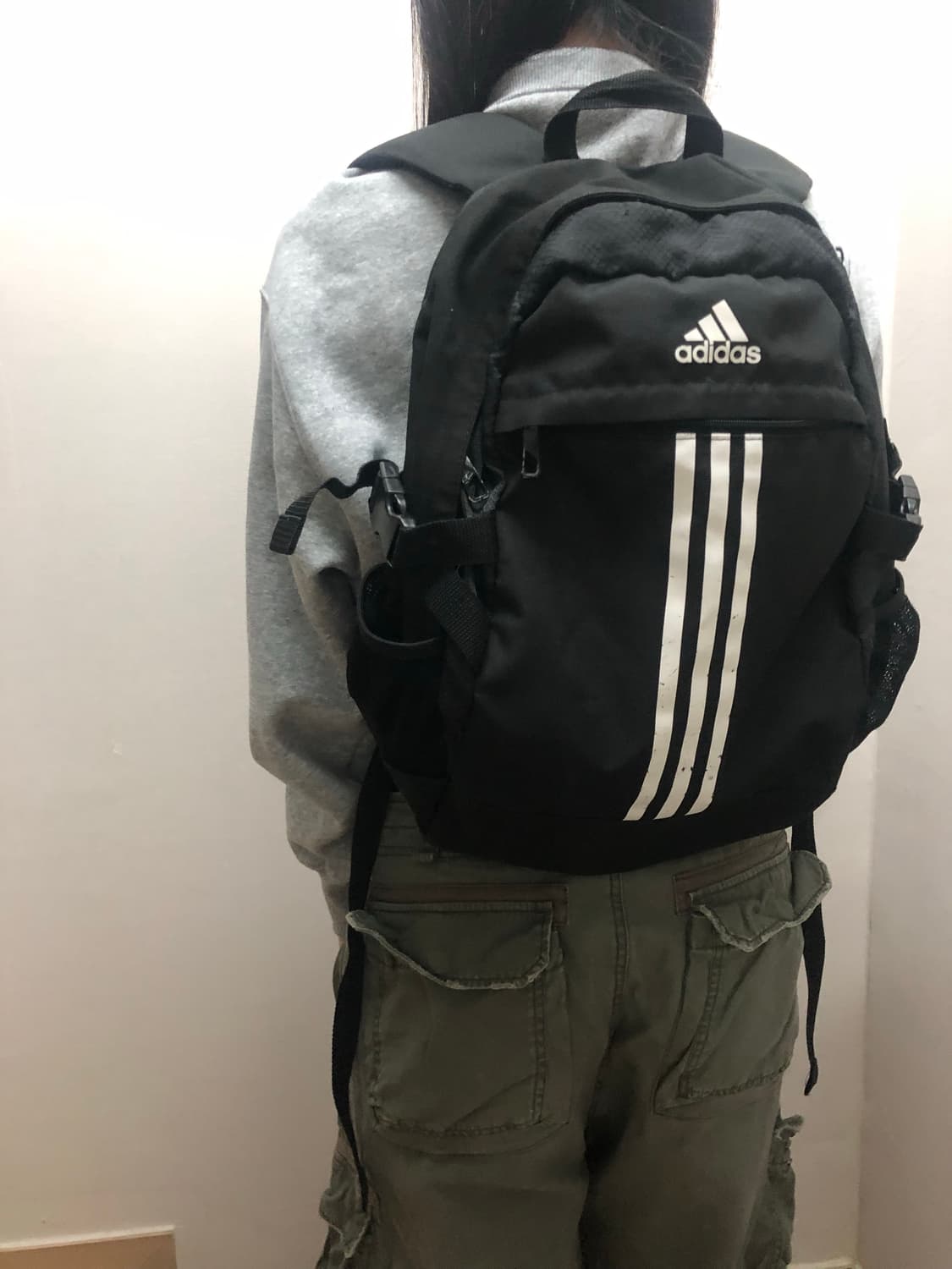 빈티지 아디다스 블랙 백팩 상품이미지2