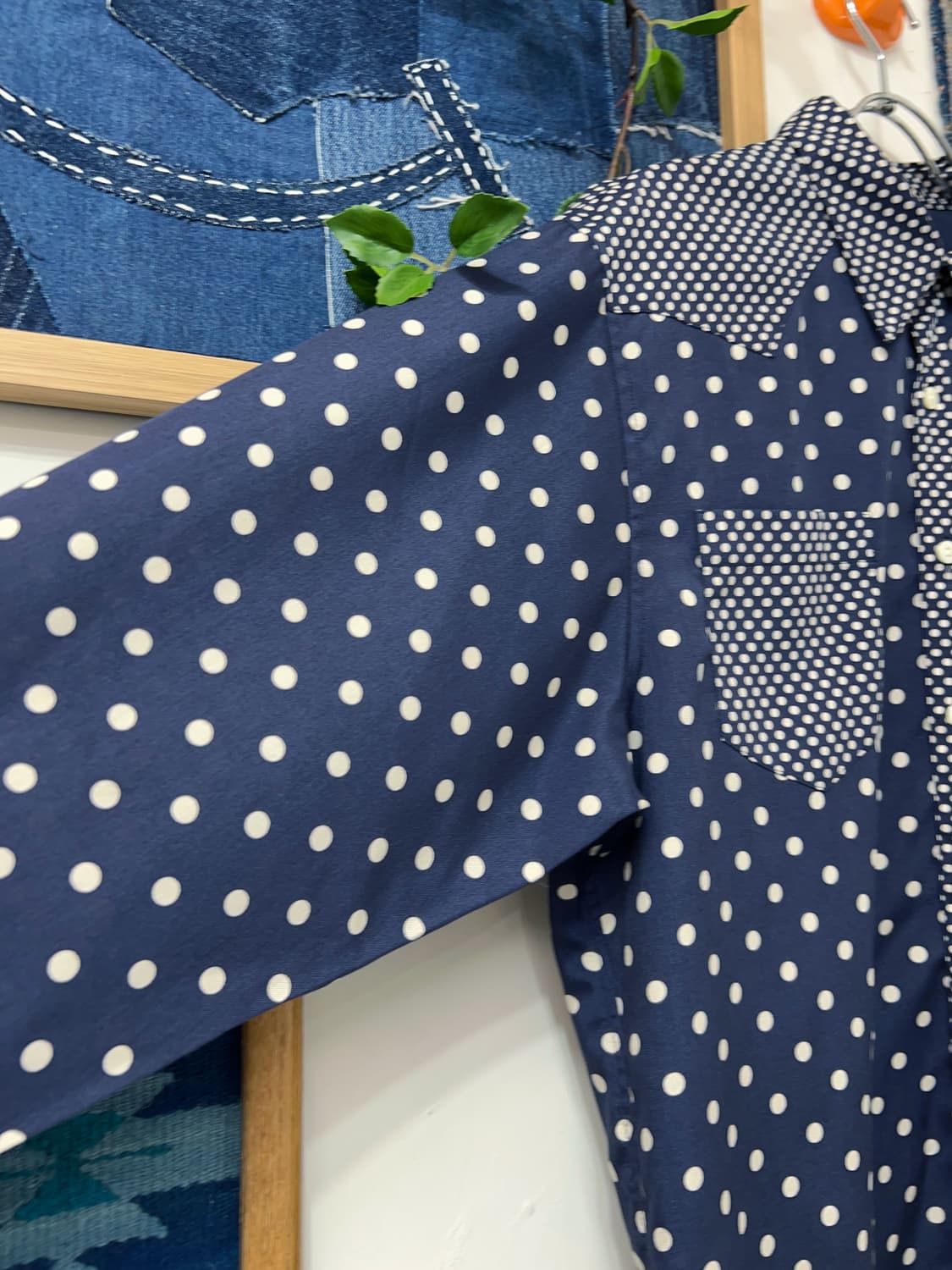DGRACE    Dot Western Shirt 상품이미지4