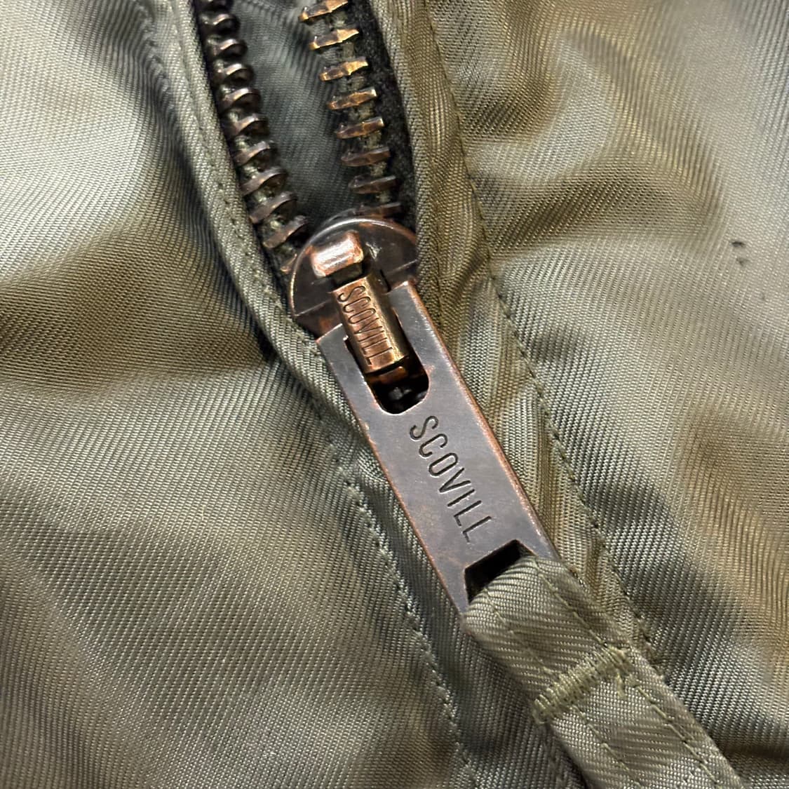 🇺🇸USA 80s CWU-45 미군 플라이트 자켓 스코빌 상품이미지4