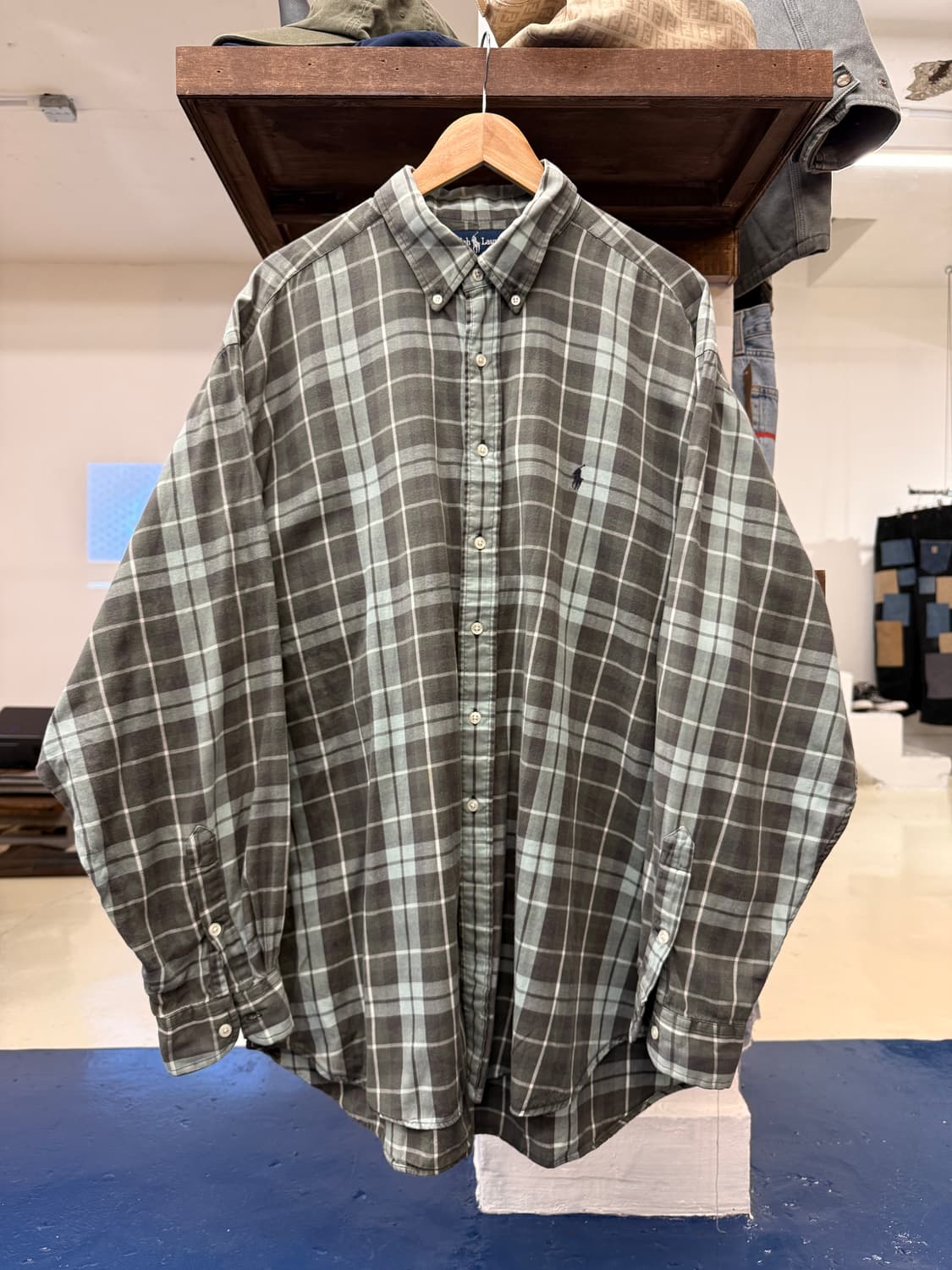 PRL 폴로 랄프로렌 파머 체크 셔츠 상품이미지3