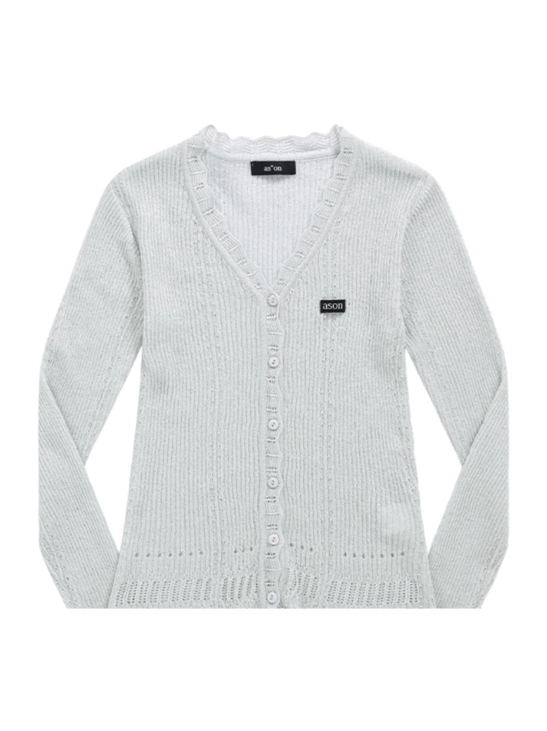 ASON 애즈온 MAG CARDIGAN 상품이미지1