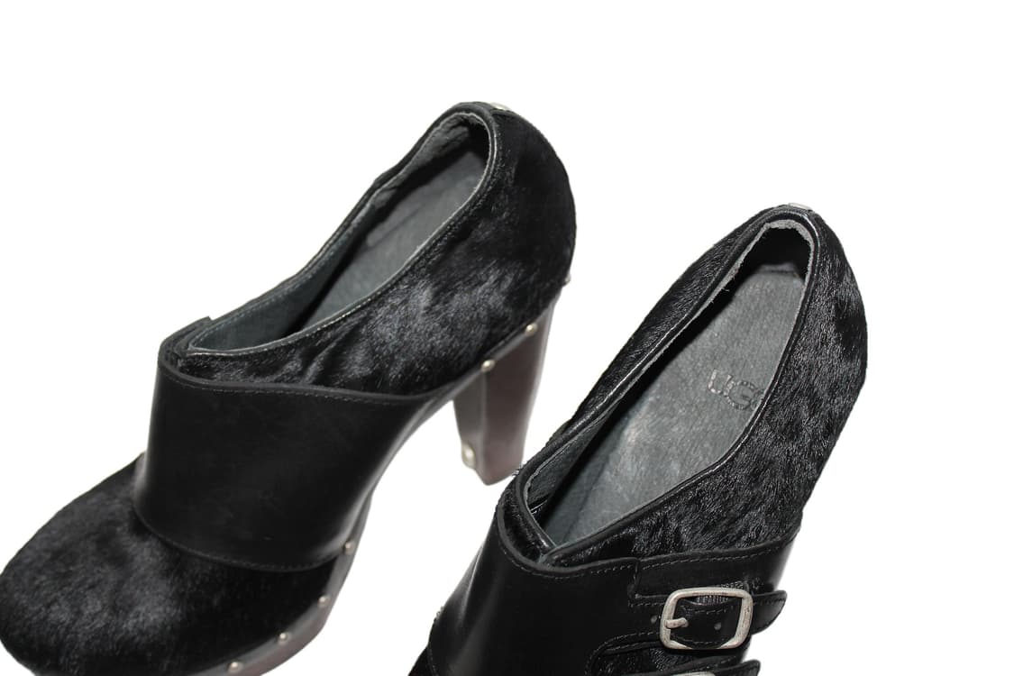 UGG 어그 포니헤어 청키 힐 슈즈 상품이미지5