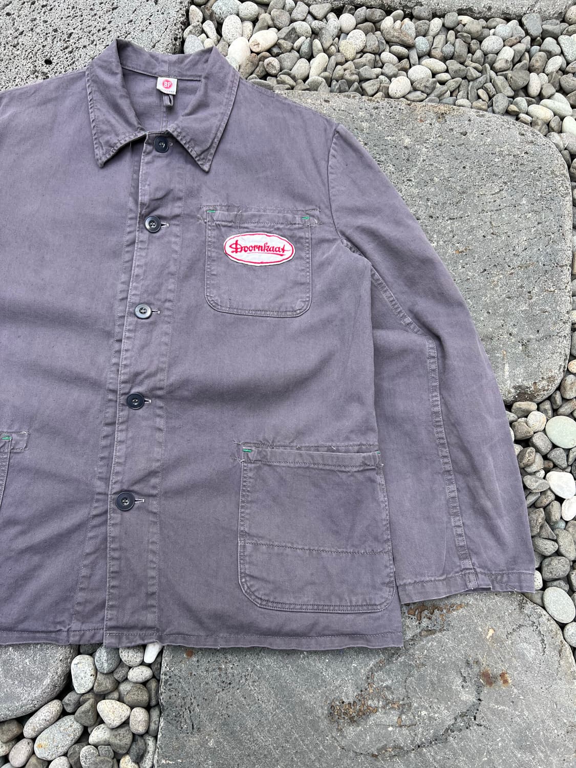 OLD EURO BP GREY VINTAGE 유럽발빈티지워크자켓 상품이미지5