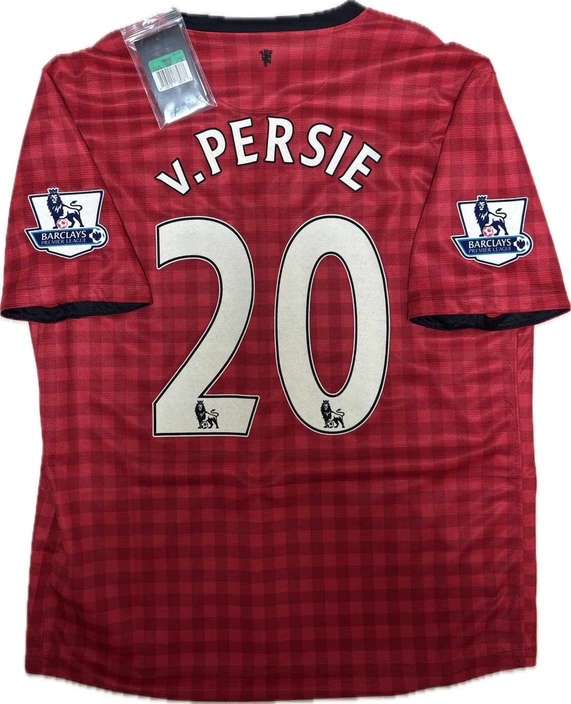 12-13 맨체스터 유나이티드 홈 유니폼 No.20 반페르시(개봉새제품) 상품이미지2