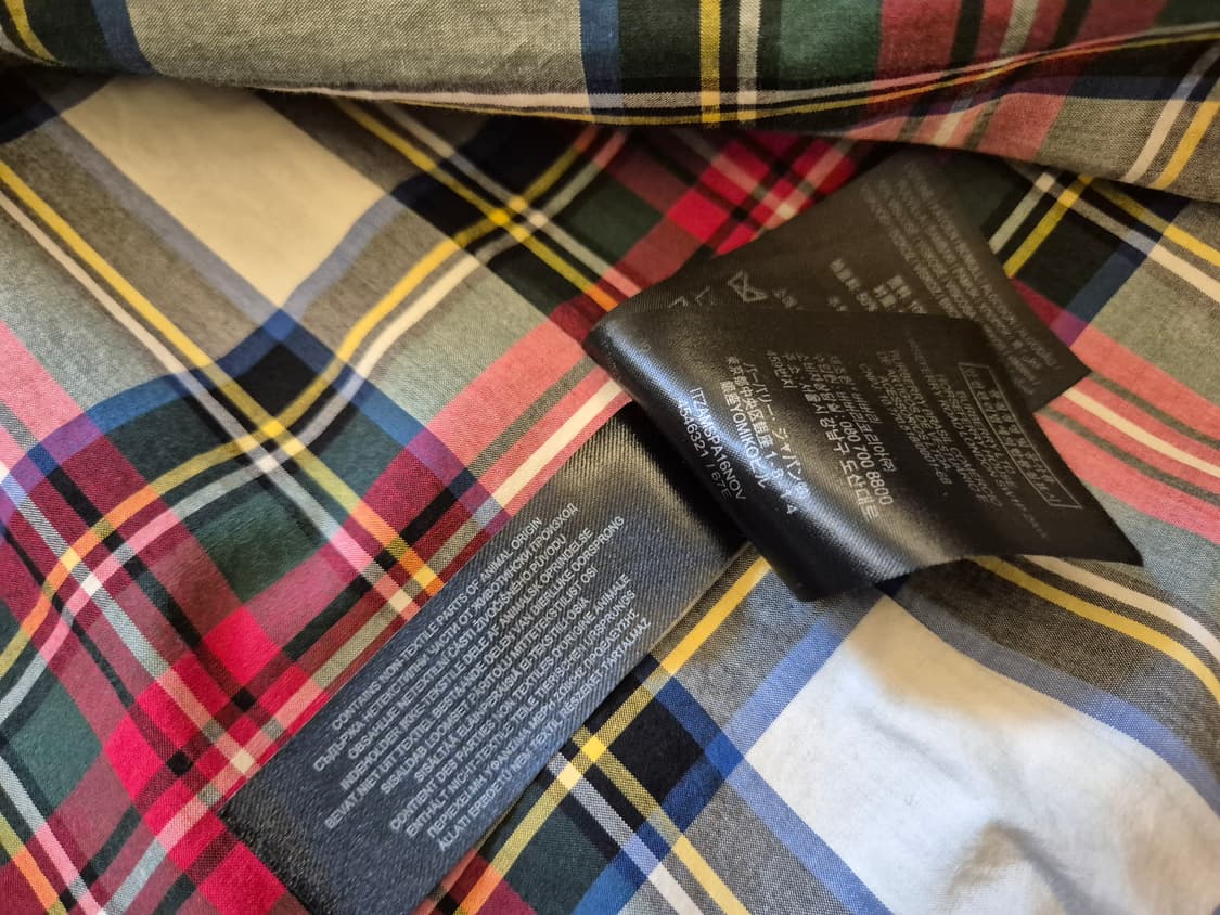 19fw 버버리 멀티 컬러 플레이드 카 코트 상품이미지10