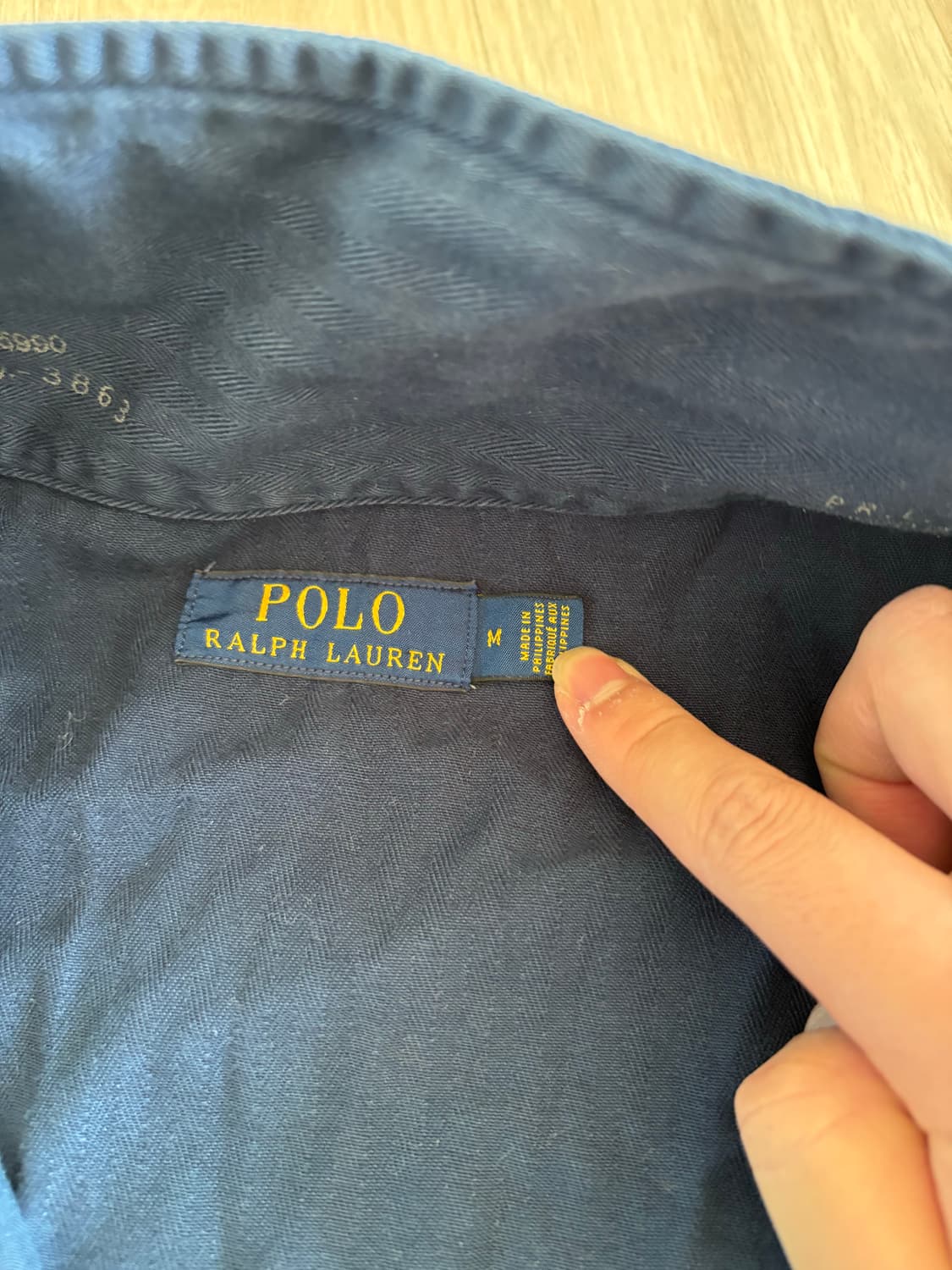 폴로 랄프로렌 hbt navy overshirt 상품이미지8