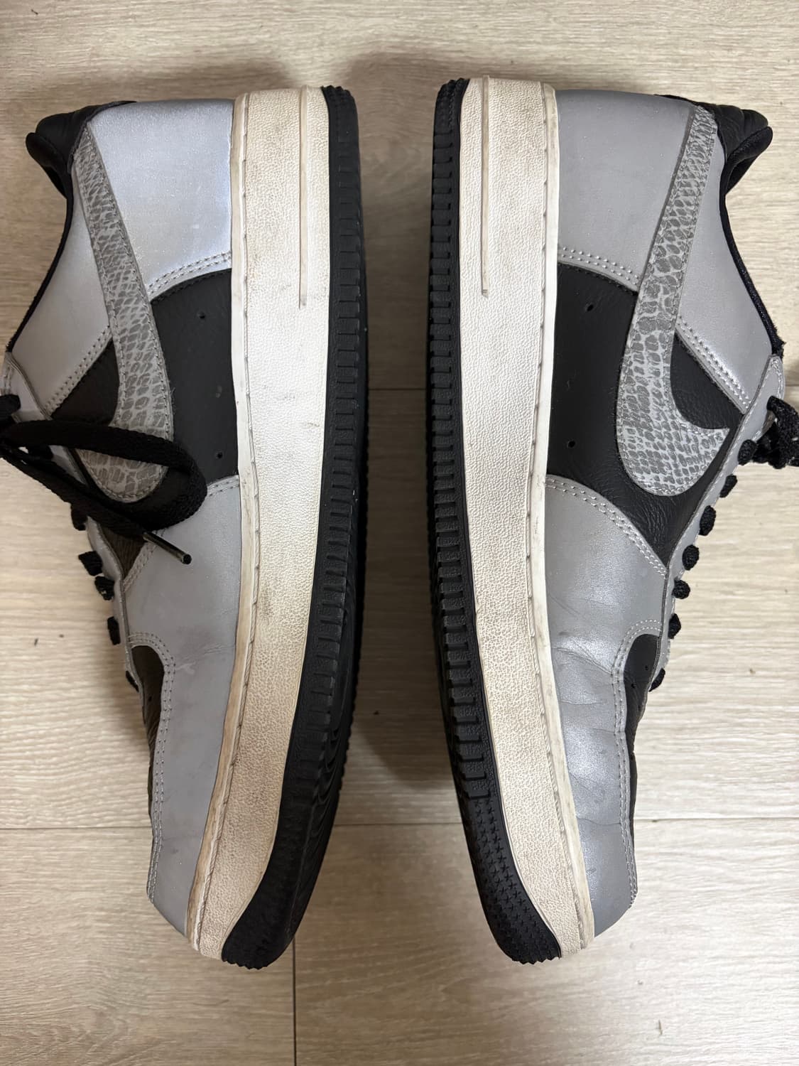 나이키 에어포스 1 B 실버 스네이크 280 상품이미지2