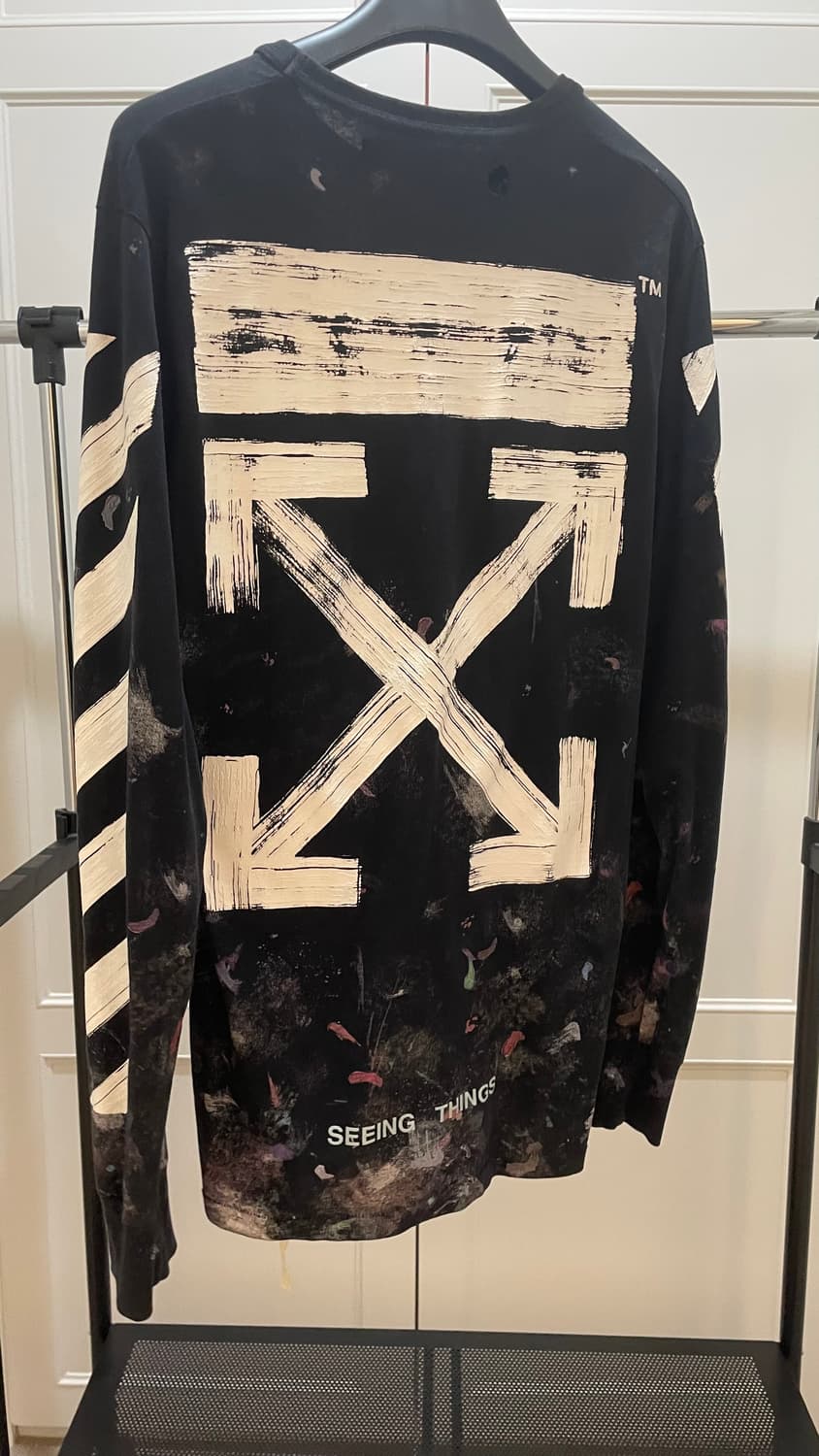OFF-WHITE 오프화이트 갤럭시 롱슬리브 XL 상품이미지1