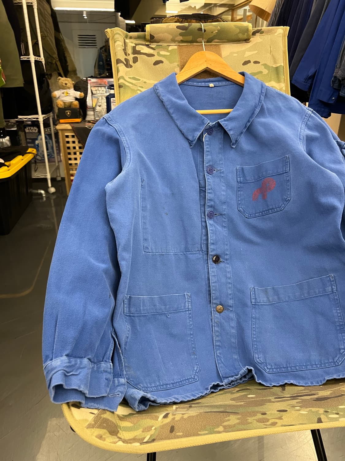 OLD VINTAGE HARD WASHING 빈티지프렌치워크자켓 상품이미지3