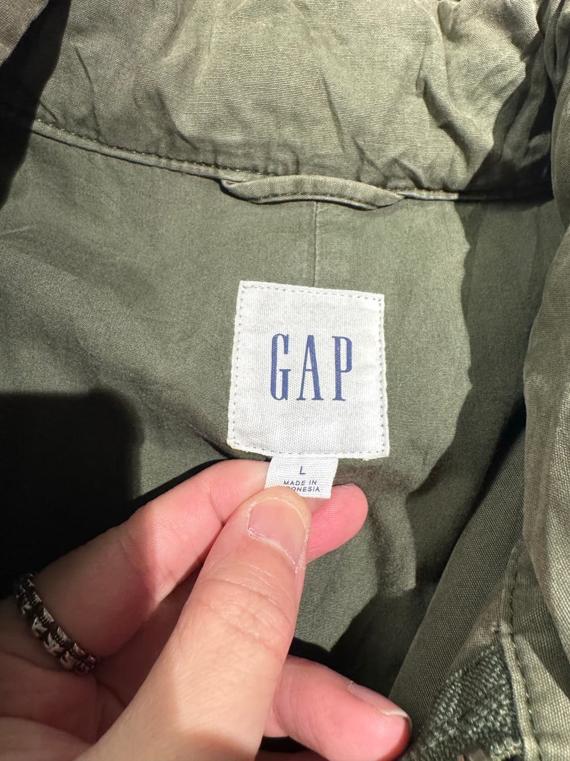 갭 밀리터리 M-65 필드자켓  상품이미지8