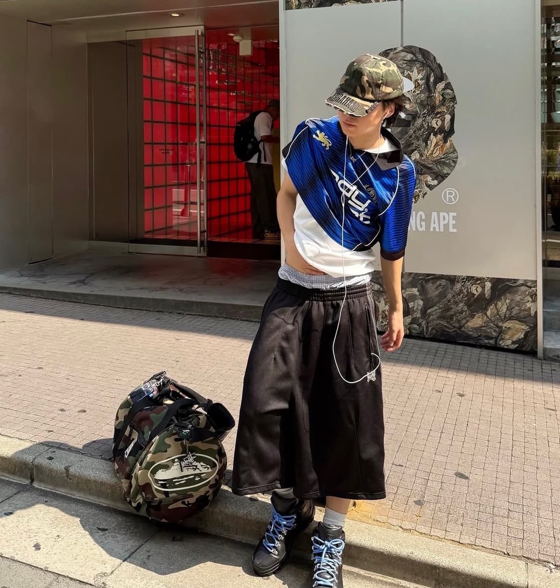 Crtz 코르테이즈 corteiz HMP 더플백 보스턴백 카모 상품이미지8