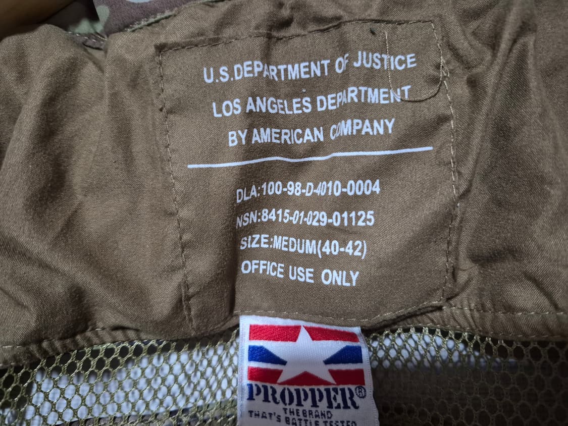 Propper military Vest 프로퍼 카모 전술조끼 (m) 상품이미지10
