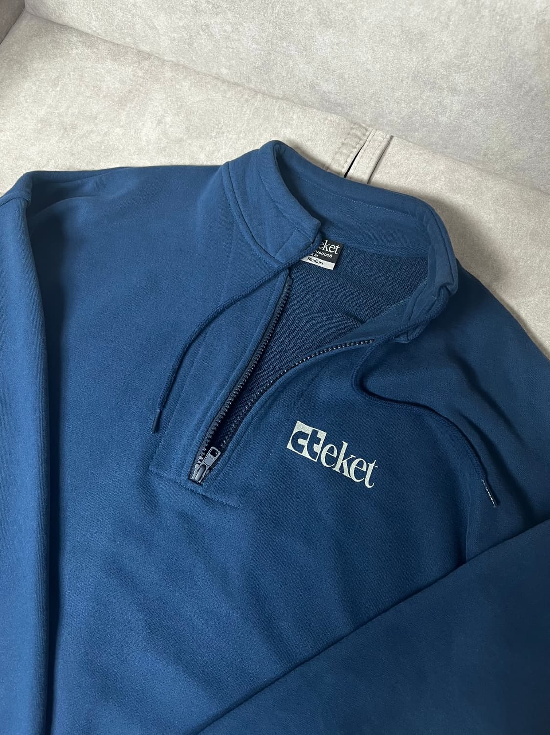 테켓 플랜 하프집업 네이비 상품이미지3