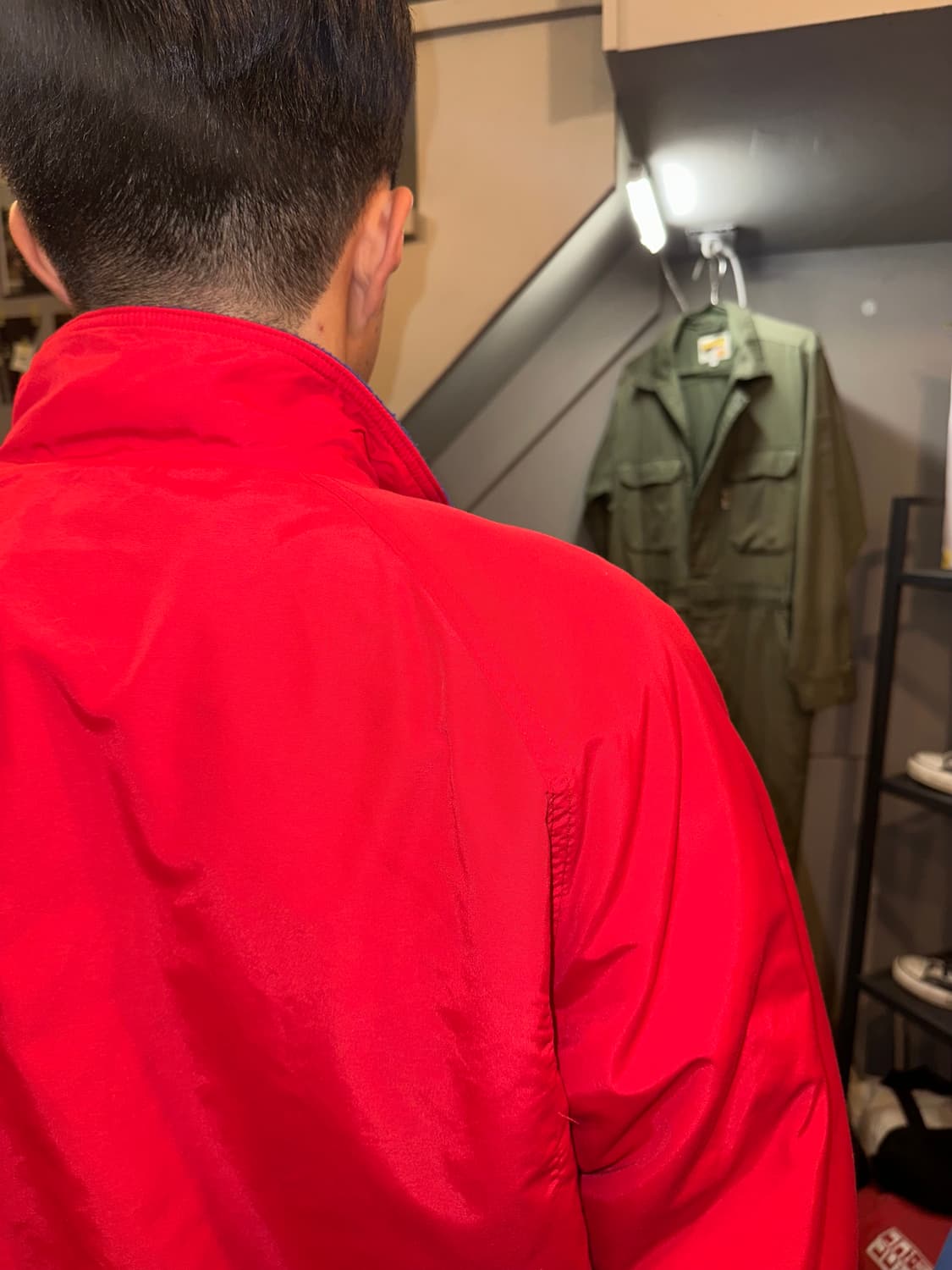 90’s LL Bean USA lining  warm up jacket  상품이미지8