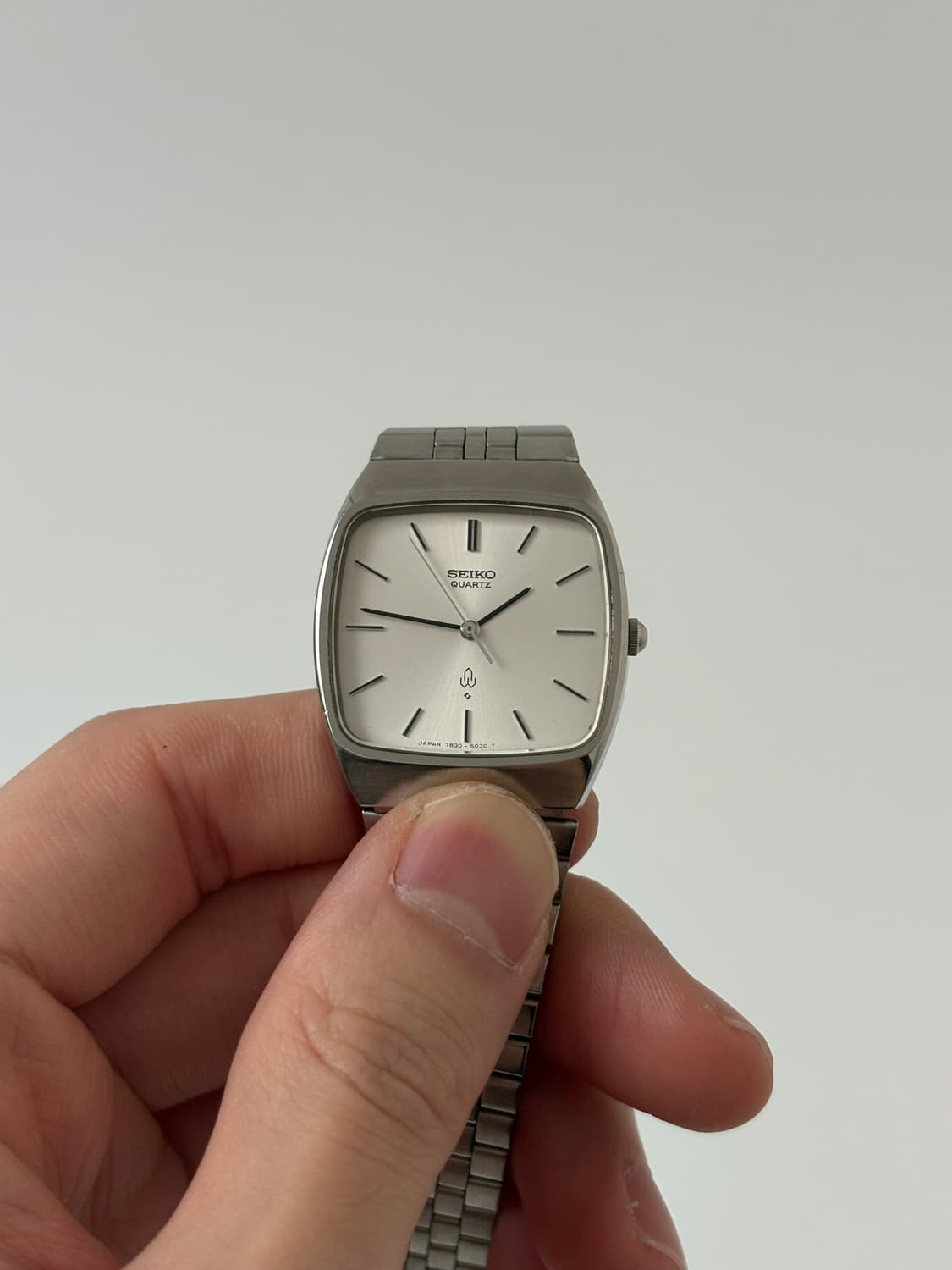 1980s Chariot Silver Square Quartz 상품이미지2