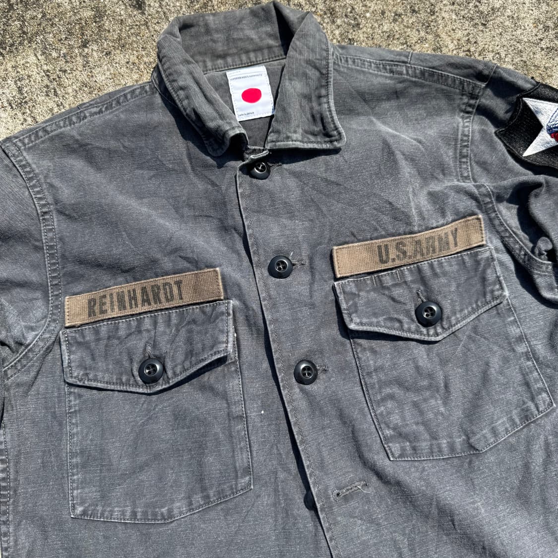 [M] Markaware 마키웨어 밀리터리 셔츠 상품이미지5