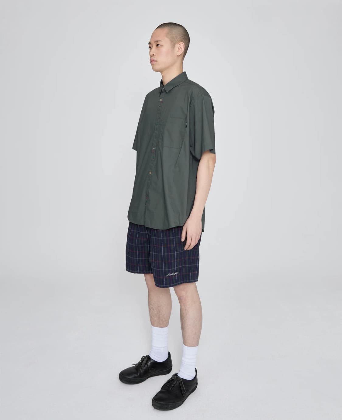 yeseyesee 예스아이씨 Pinnacle S/S Shirt Grey 상품이미지6