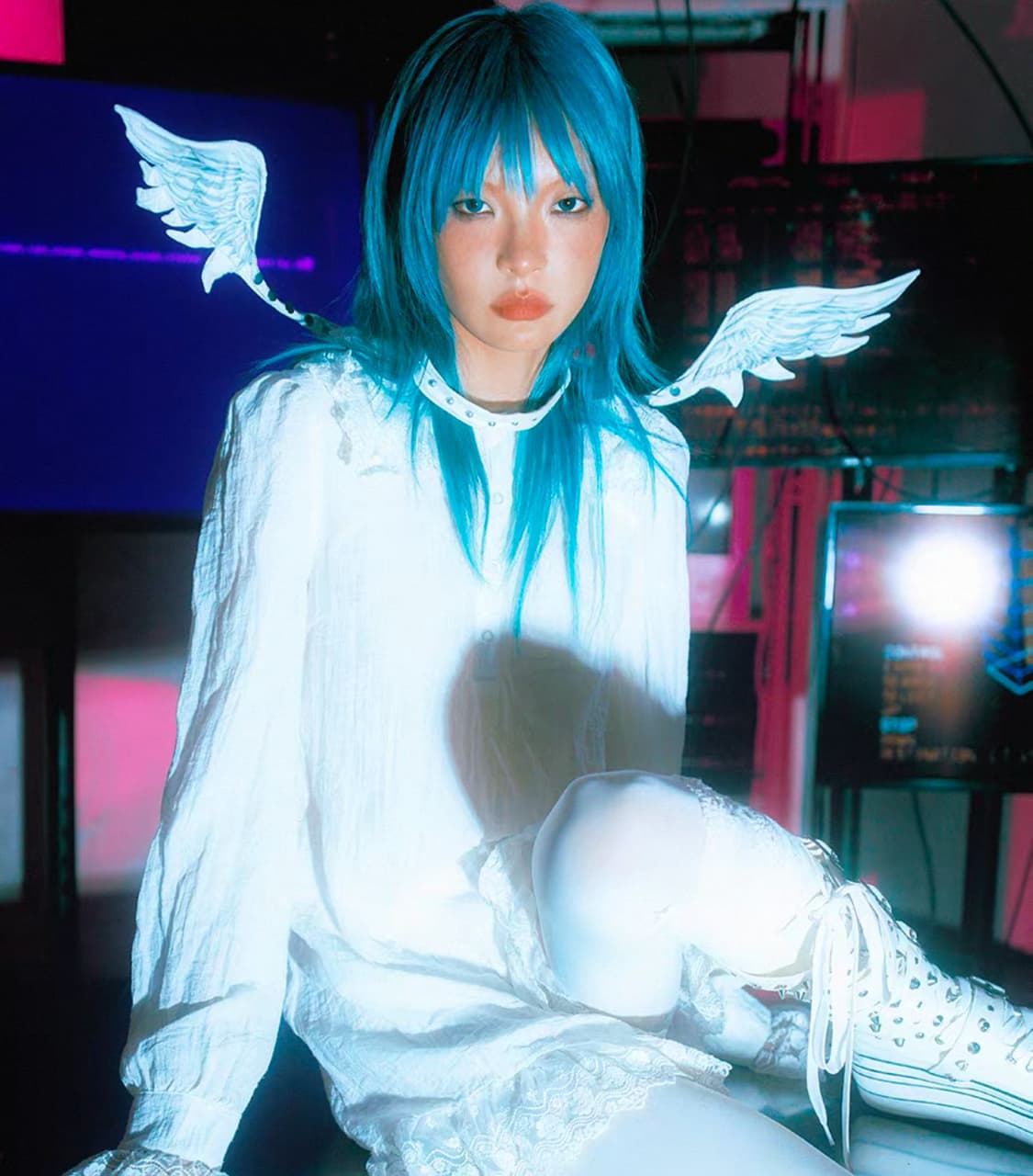 날개 천사 초커 목걸이 상품이미지3