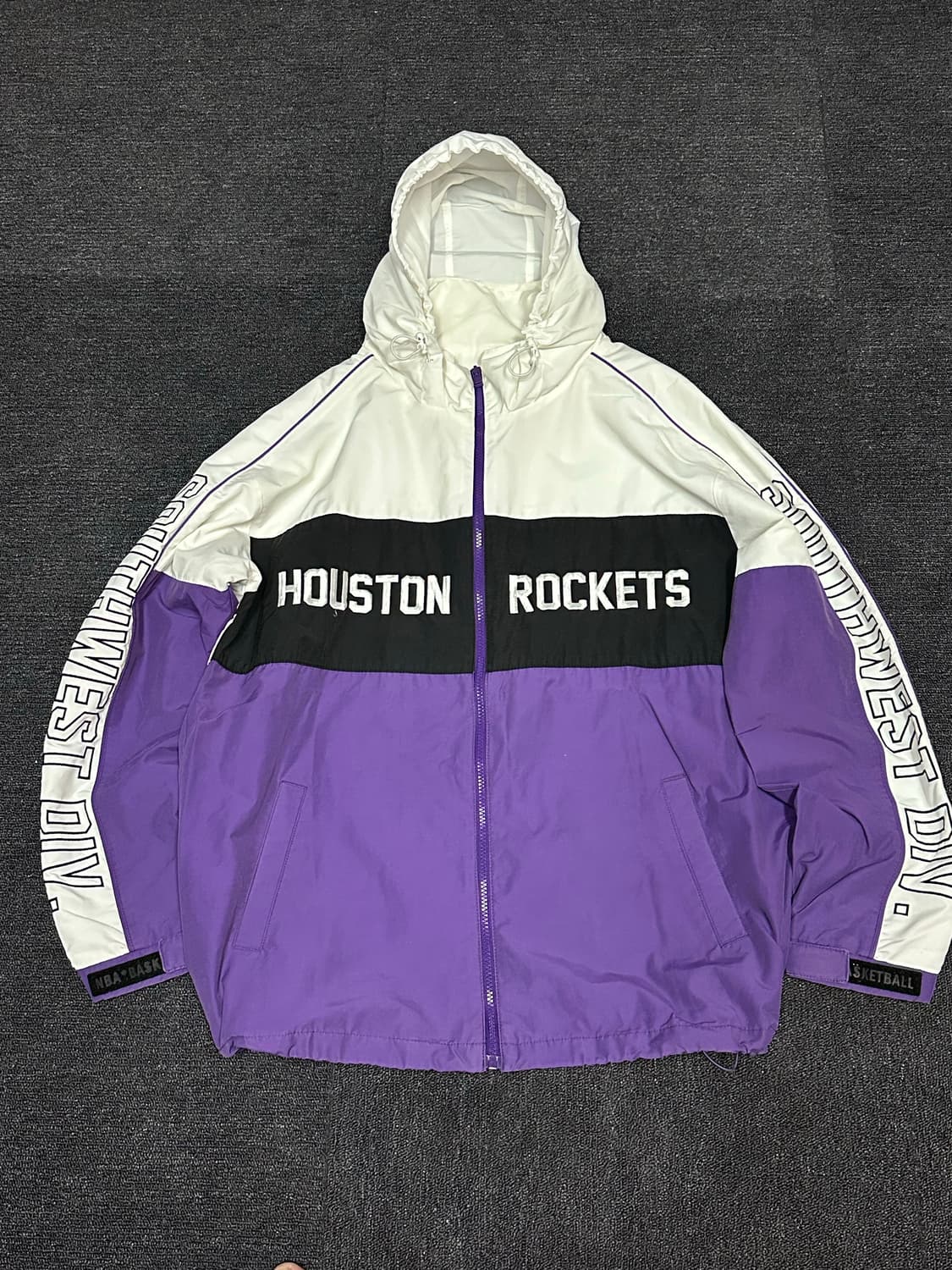 NBA Houston Rockets 컬러블록 바람막이 상품이미지5
