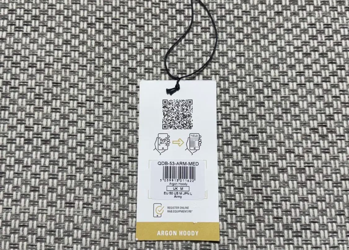 Rab 랩 아르곤 후디 상품이미지7