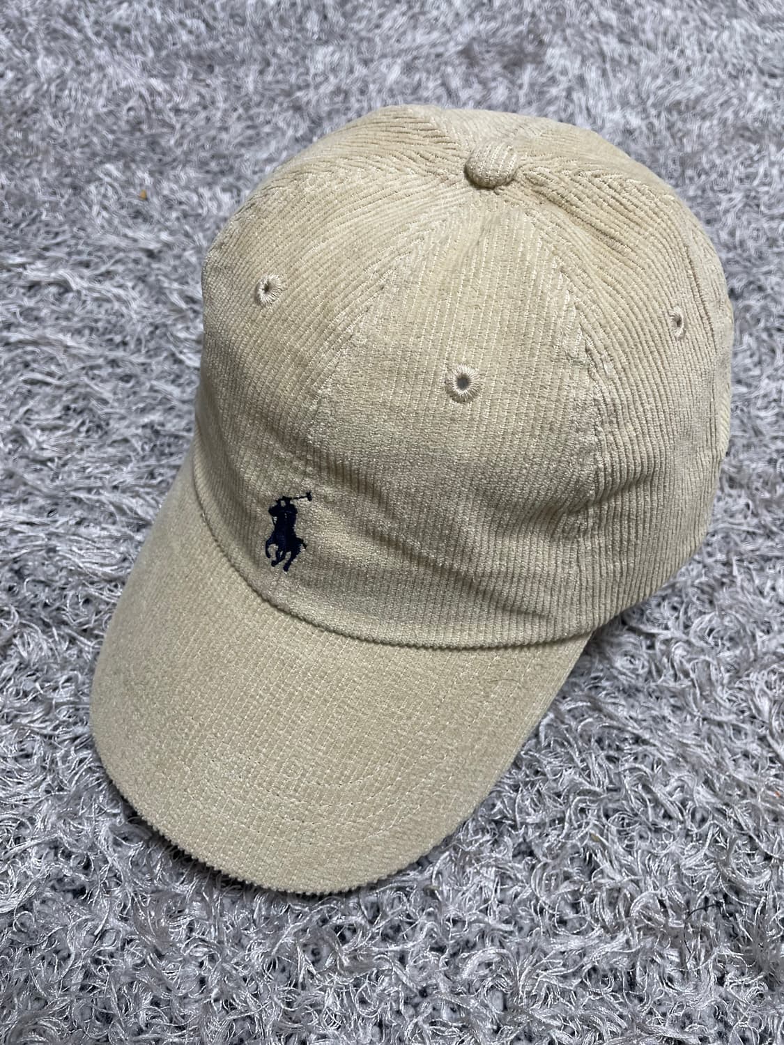 폴로Polo 네이비포니 배이지 코듀로이 캡 Free 상품이미지1