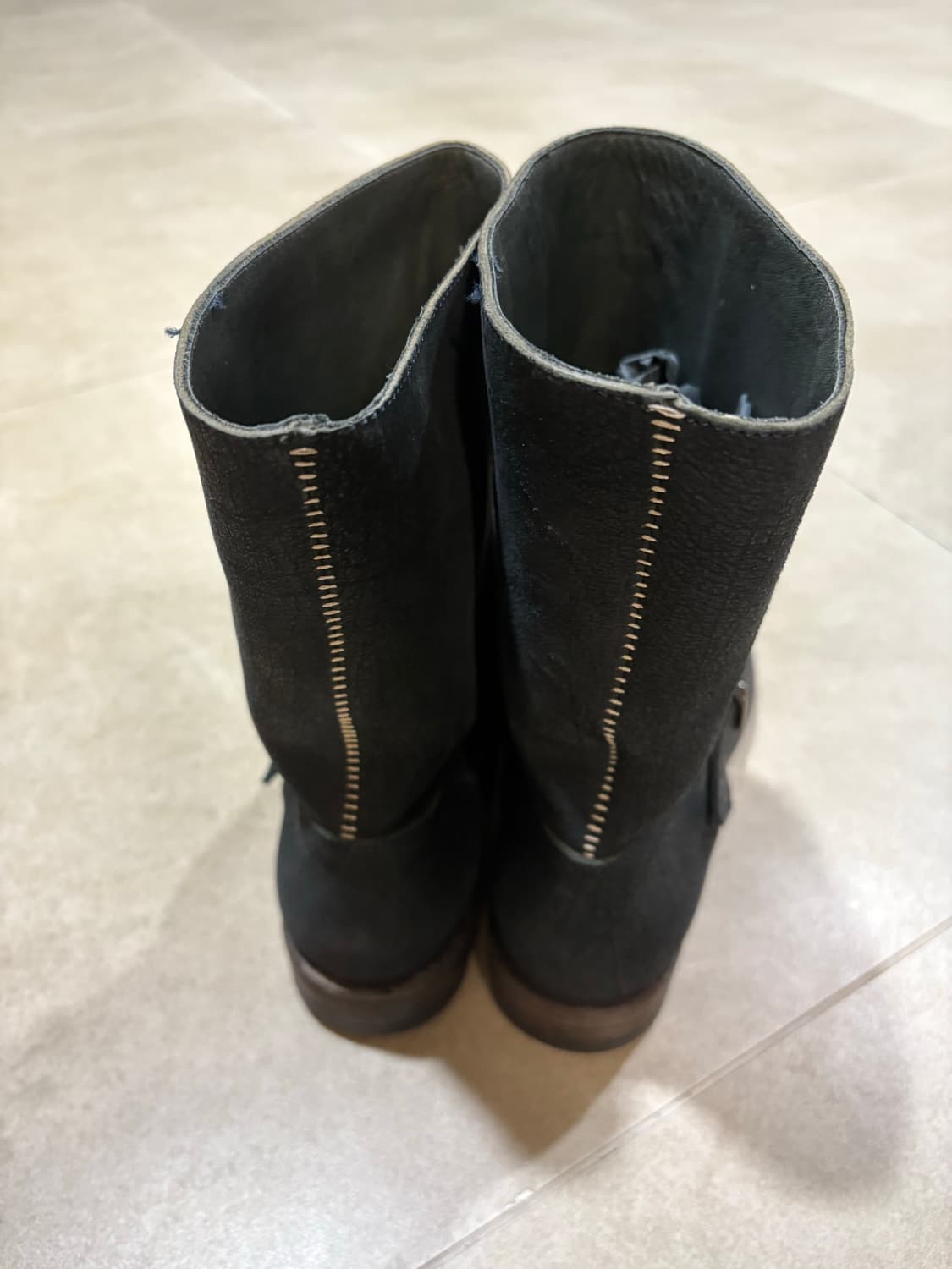 10sei0otto 스톤워싱 엔지니어 부츠 상품이미지3