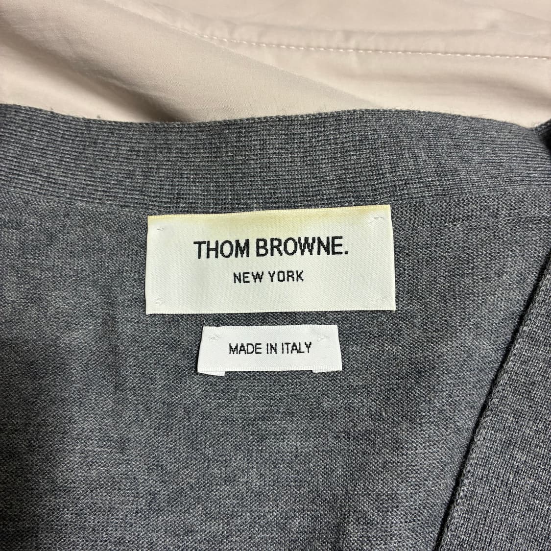 톰브라운 메리노울 5사이즈 가디건 상품이미지4