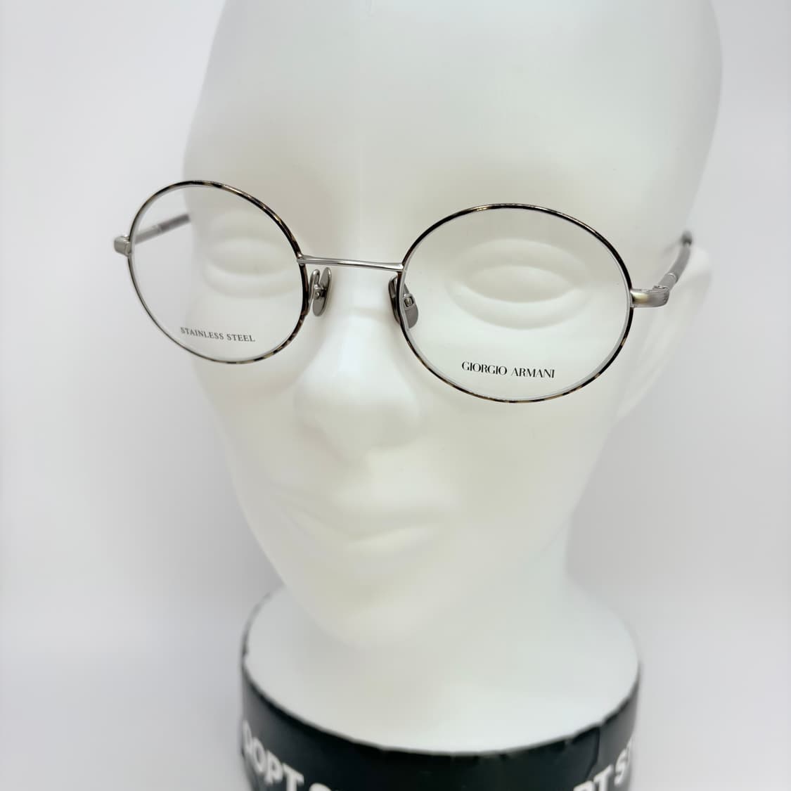 GIORGIO ARMANI 조르지오 아르마니 호피 원형 메탈테 상품이미지7