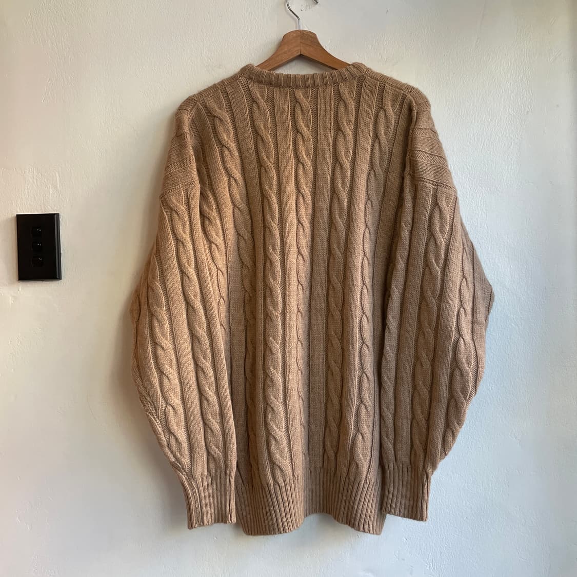 Camel Hair Cable Knit 상품이미지4