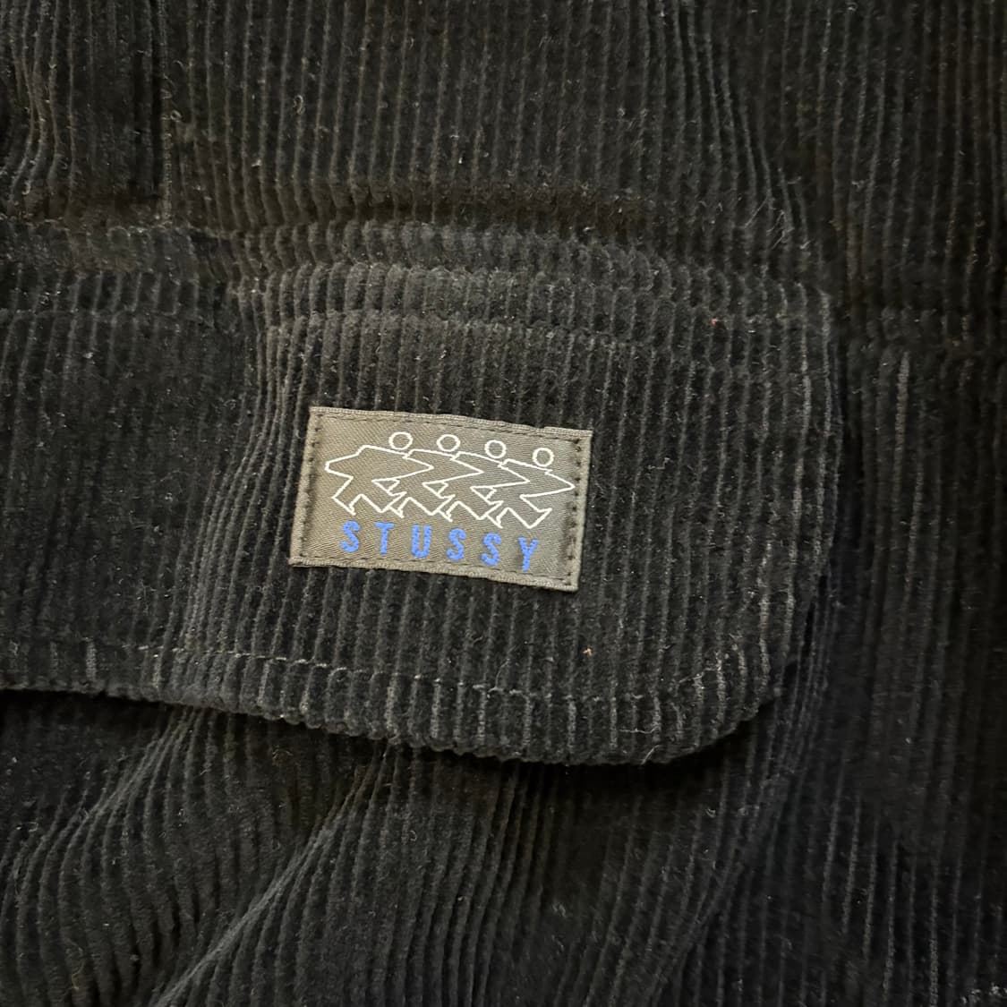 스투시 블랙 코듀로이 목 풀오버 자켓 상품이미지4