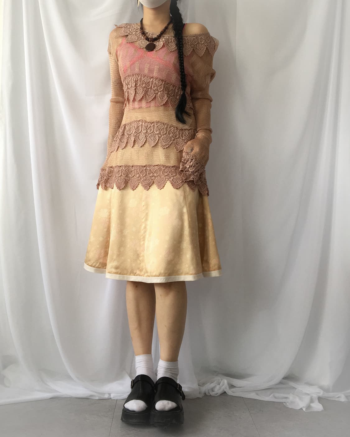 Ornament layer net sleeve 상품이미지2