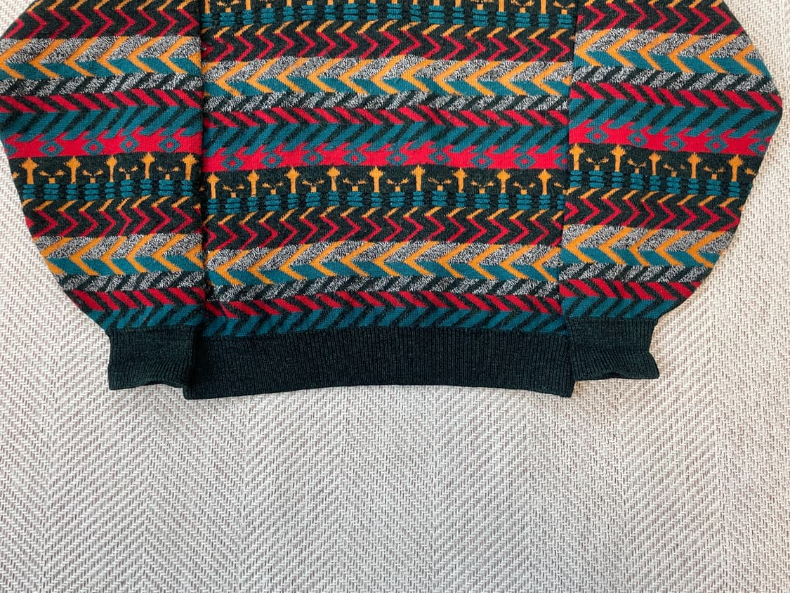 CORSINI 이태리 아트 패턴 니트 쿠지 googi J03571 상품이미지7