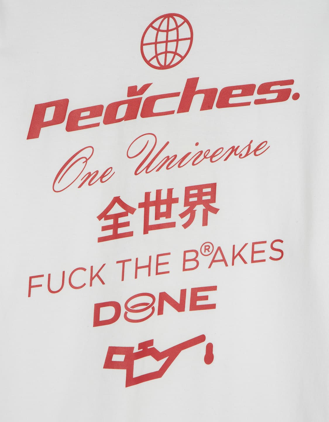 Peaches staple logo S/S 티셔츠 상품이미지4