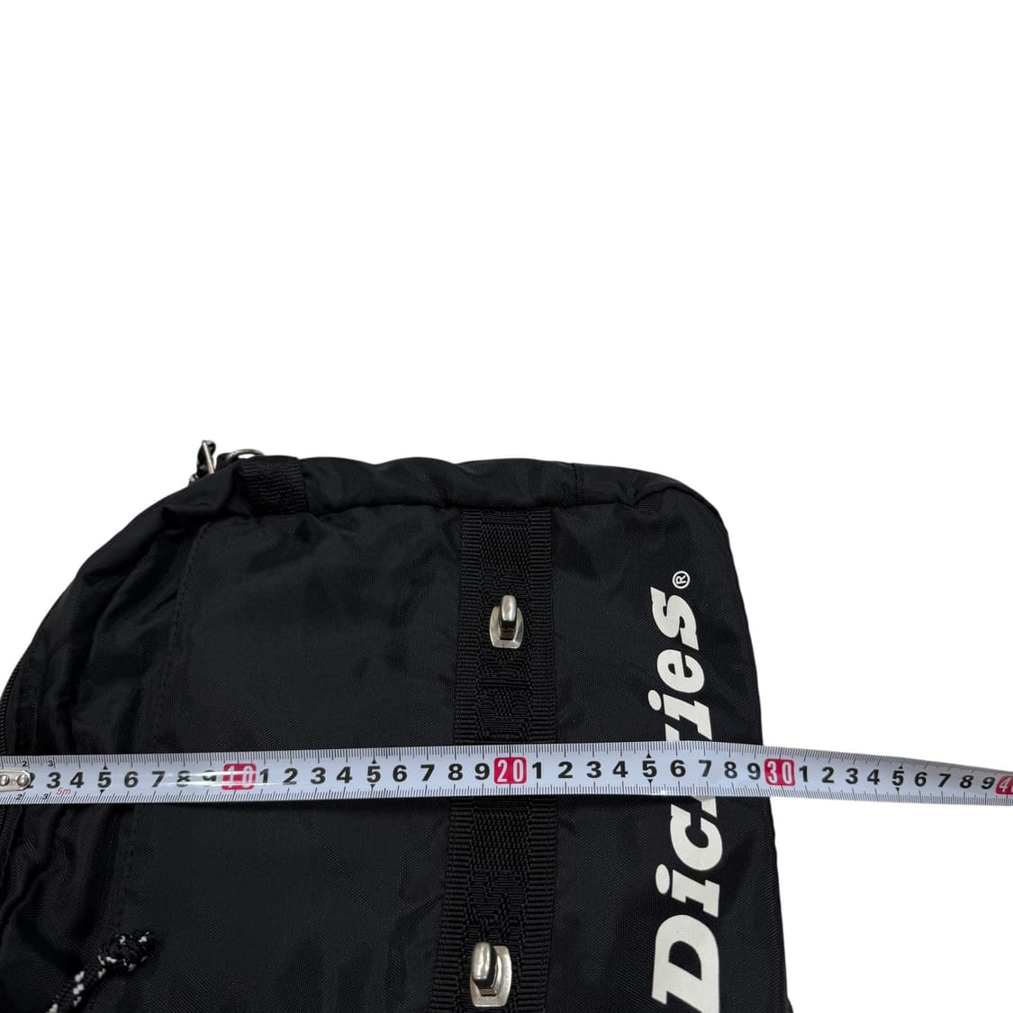 디키즈 빈티지 스펠로고 Y2K 버클 백팩 가방 블랙 상품이미지7