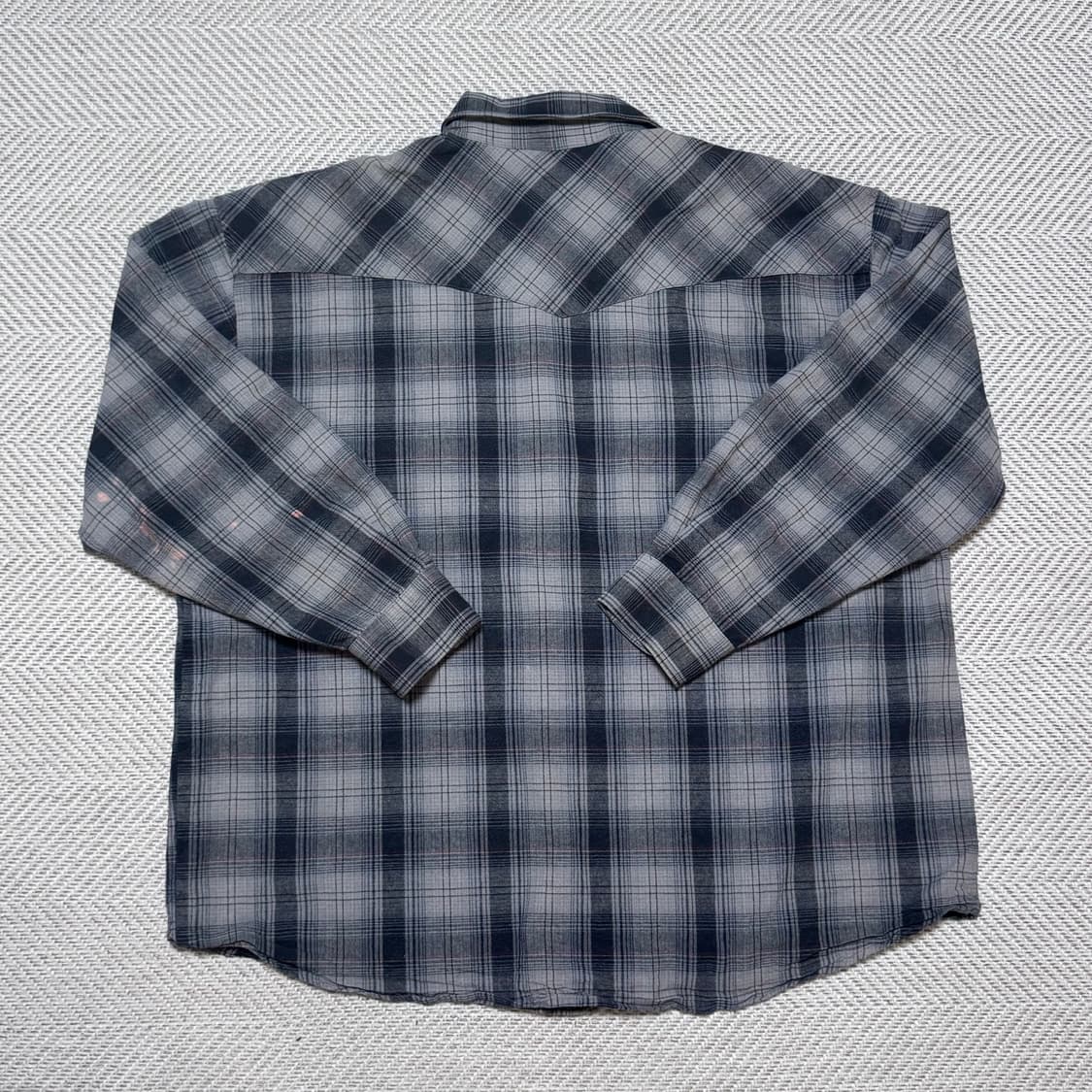 (XL) 90s 빈티지 웨스트코스트차퍼스 플레이드 웨스턴 셔츠 상품이미지7