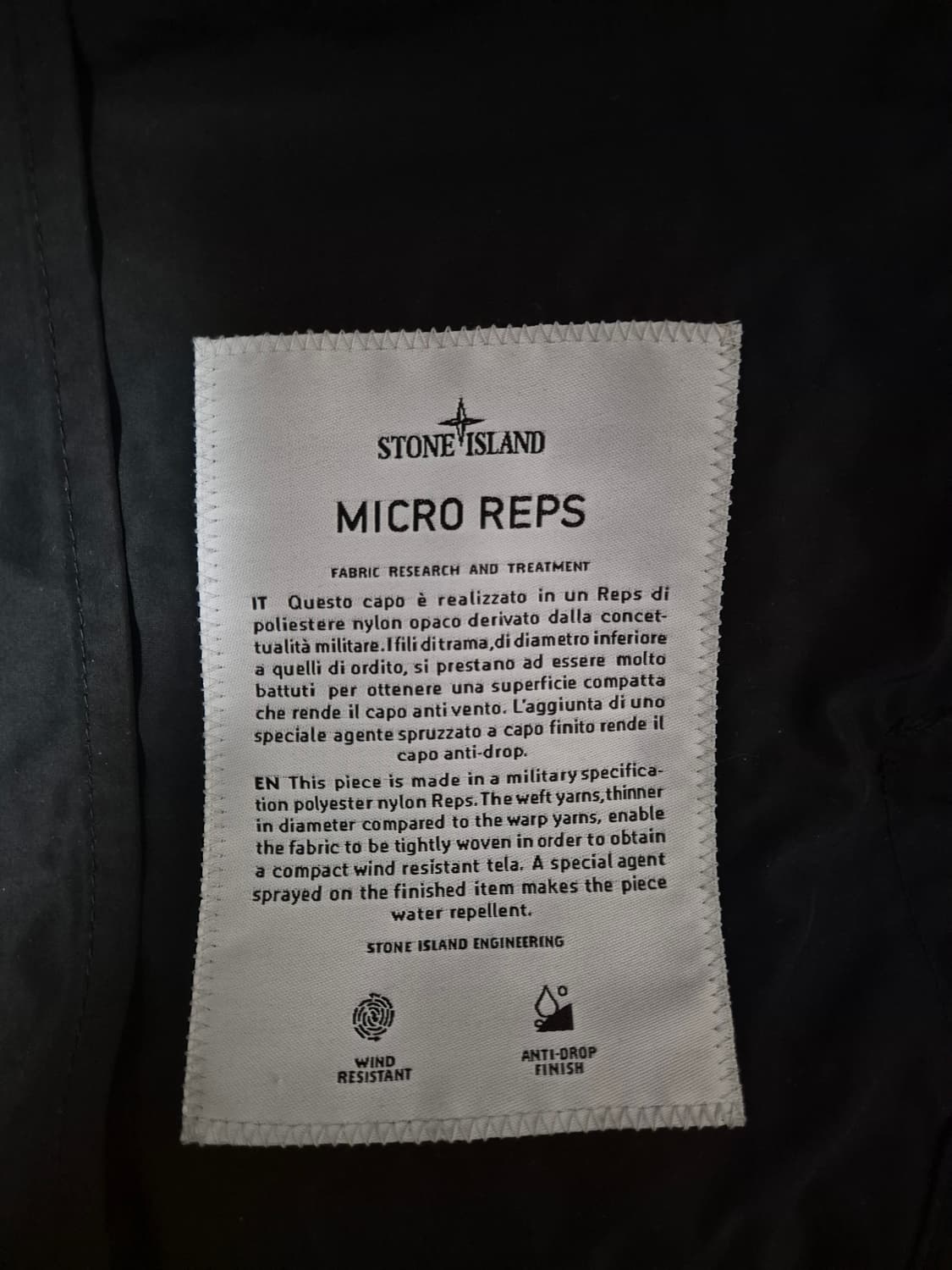 스톤아일랜드 21SS 마이크로랩스 나일론자켓 오버셔츠 L사이즈 상품이미지8