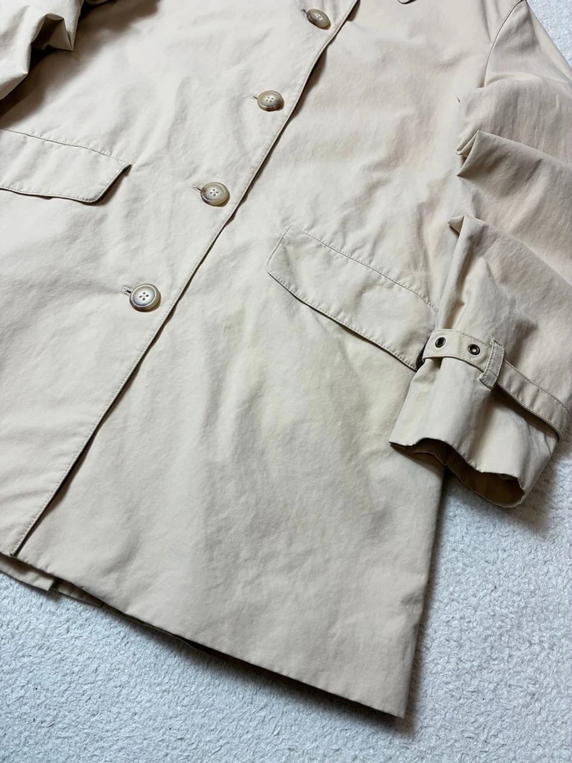 폴로 랄프로렌 00's 스트레이트 싱글 트렌치 코트 PN6526 상품이미지3