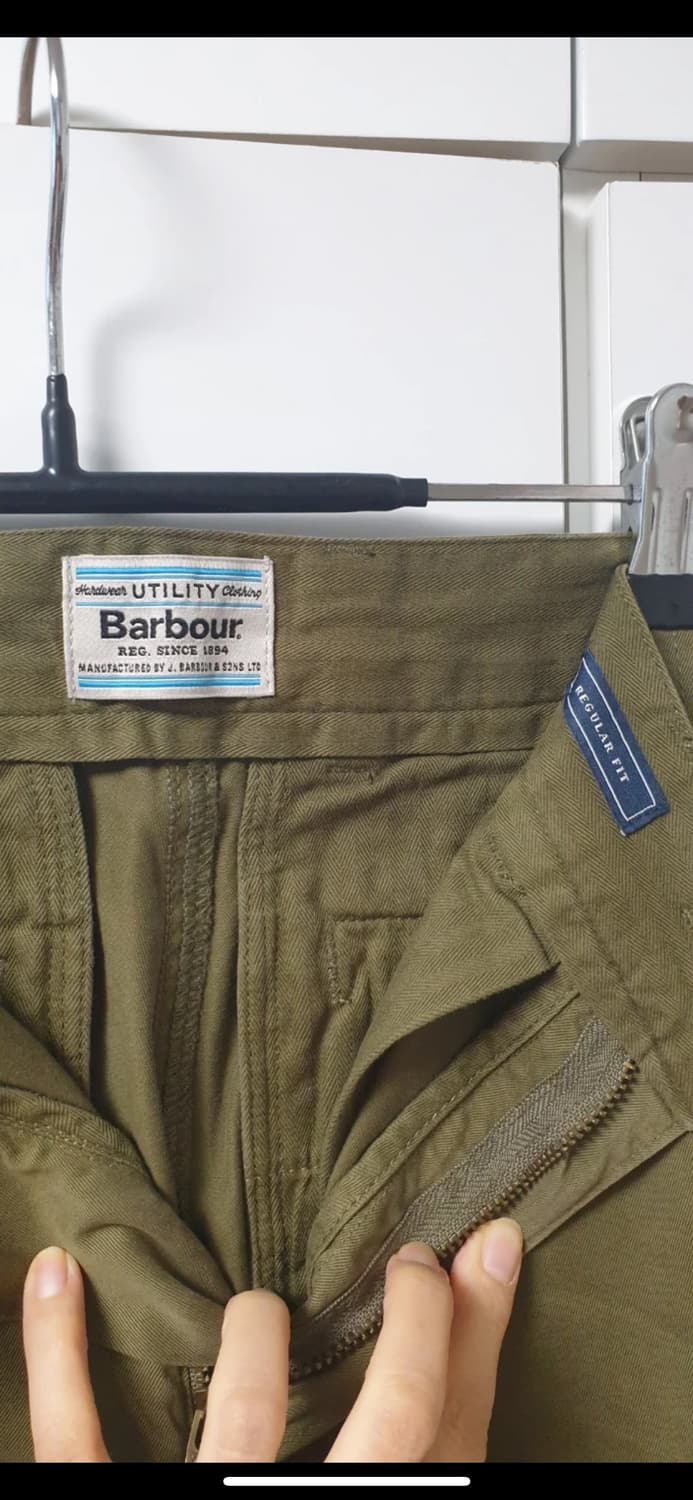 바버 남성 면바지 34.35인치 상품이미지2