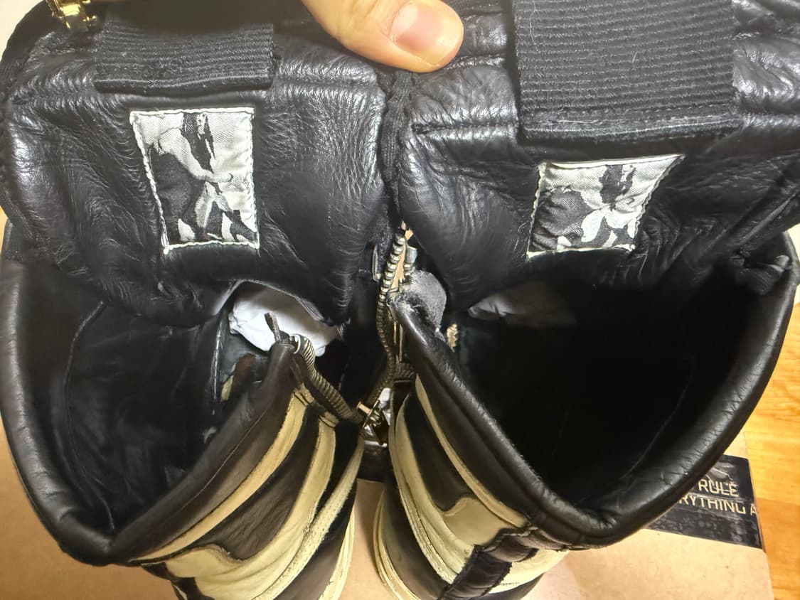 [41] 릭오웬스 덩크 릭나이키 검흰 상품이미지8