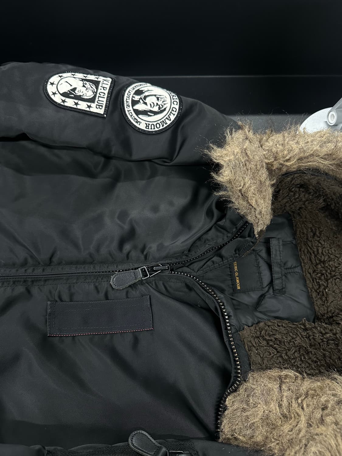 히스테릭 글래머 n-3B 모티브 패딩 자켓 상품이미지5