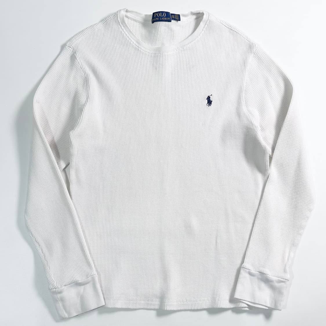 폴로 랄프로렌 화이트 와플 티   상품이미지1