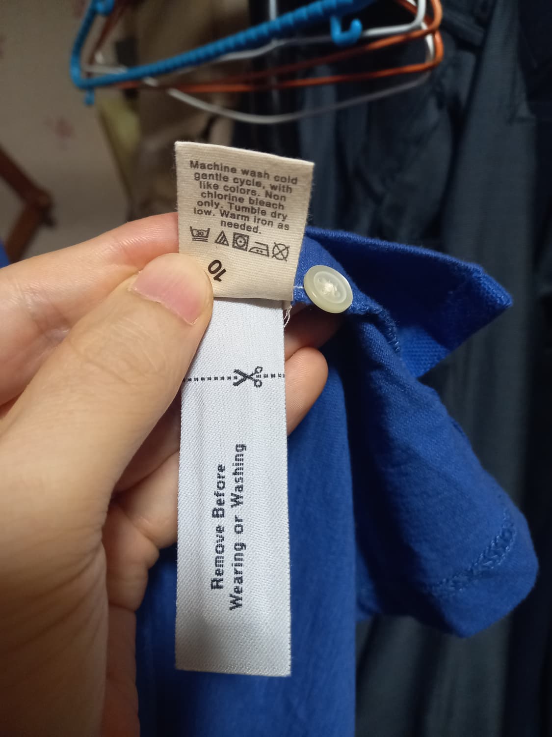 [제이크루](새제품)코튼 반팔 카라넥 티셔츠L(105)사이즈 상품이미지6