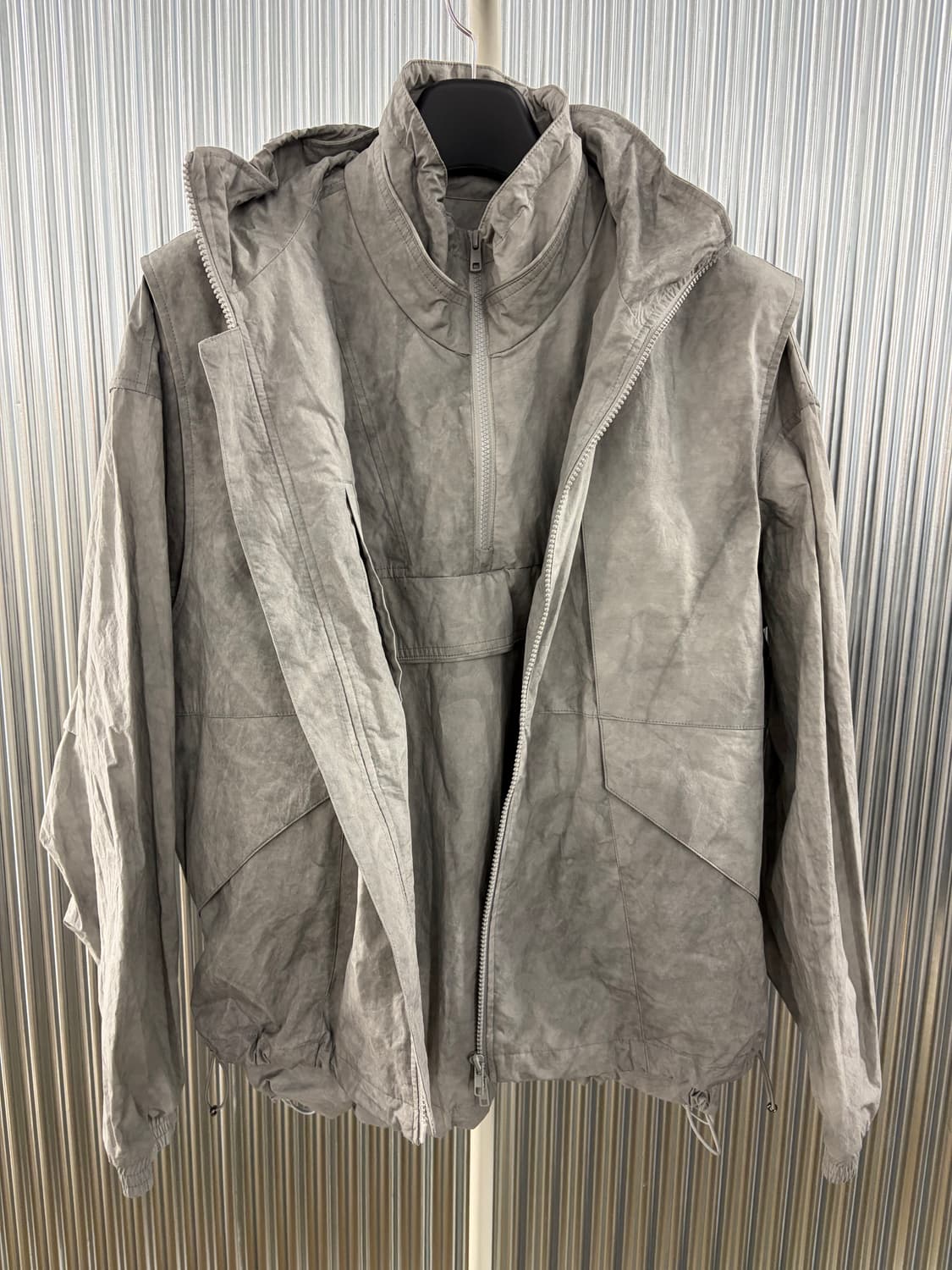 Customellow detachable anorack jacket 상품이미지3