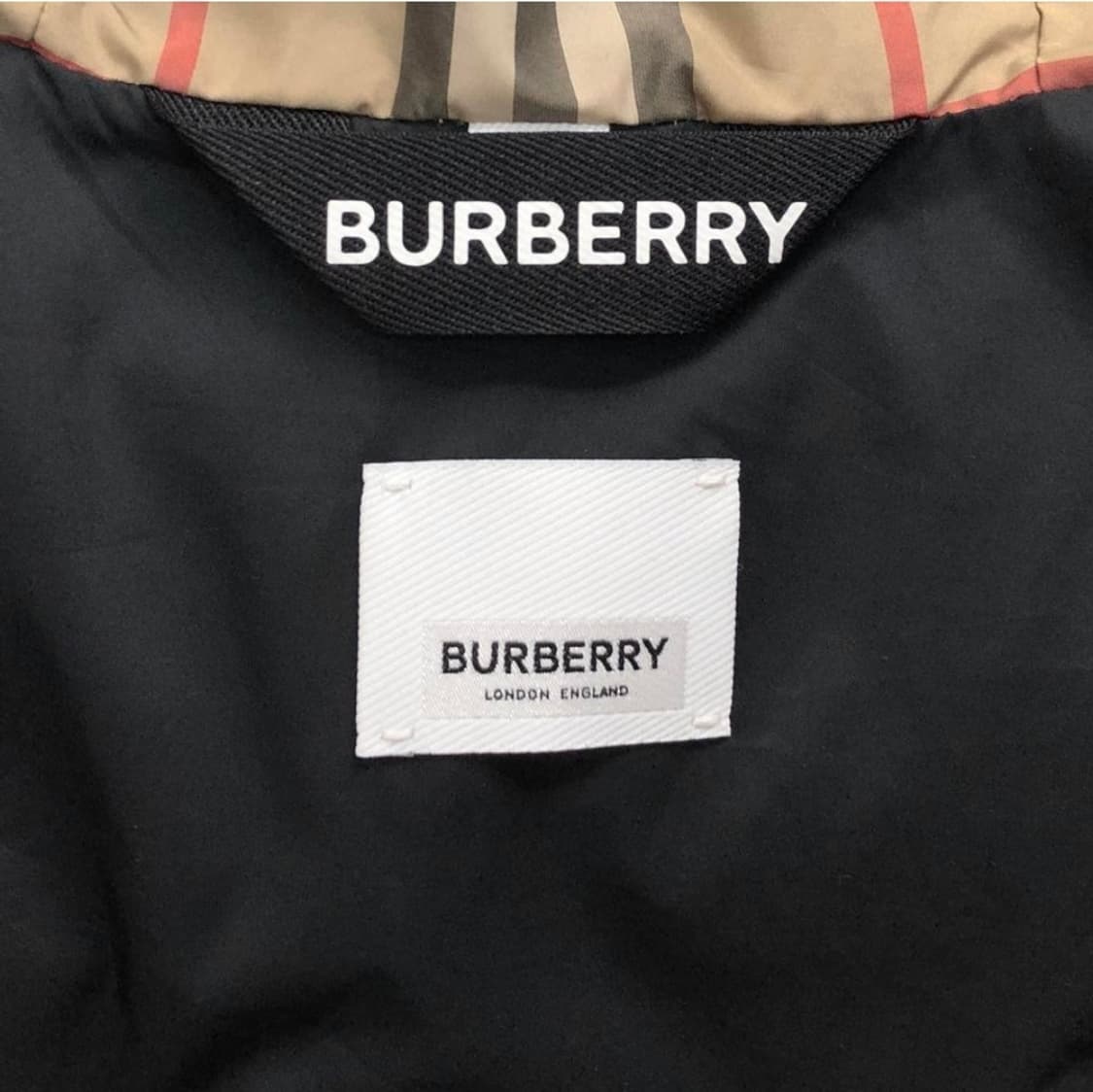 버버리 로고 테이프 후드자켓/UK4 상품이미지6