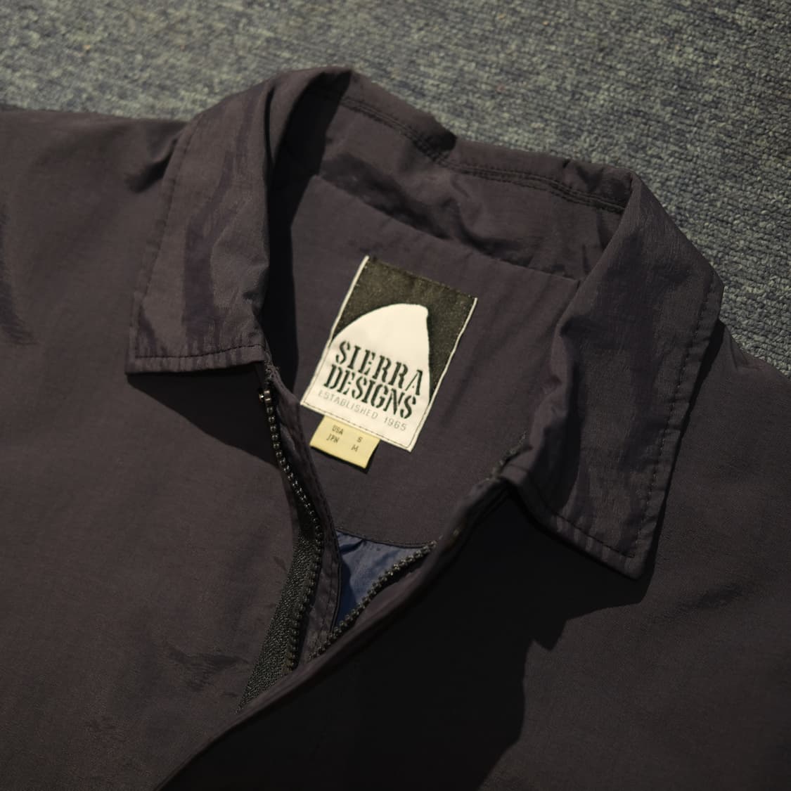 시에라디자인 네이비 코트 상품이미지2