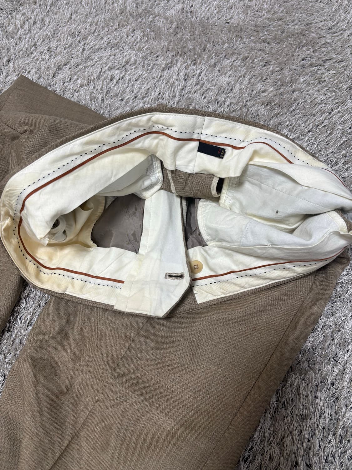 일제 DAKS 울 슬랙스 사이즈 34 상품이미지4