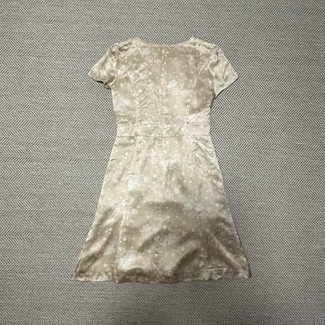 COURREGES silk 100% onepiece dress 상품이미지2