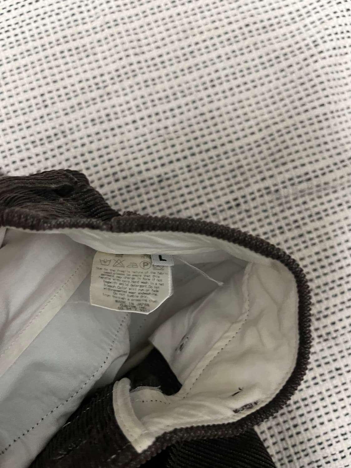 비즈빔 코듀로이 팬츠 브라운 상품이미지3